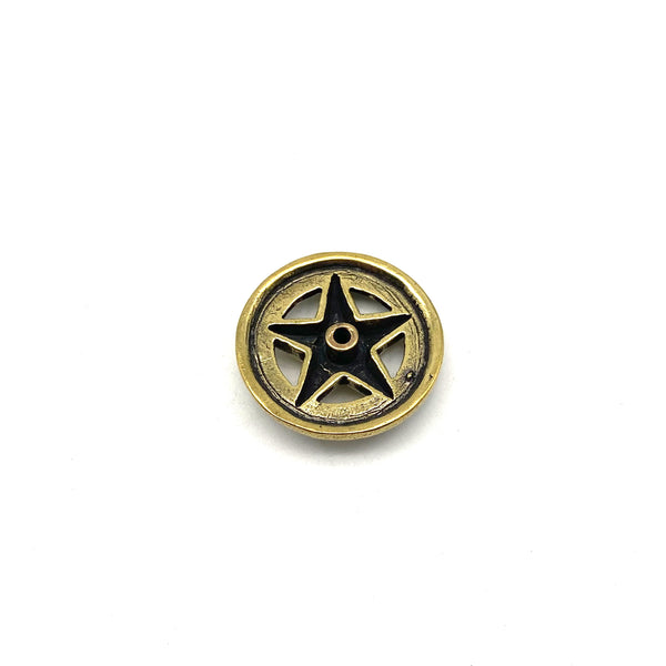 Texas Star&Concho Leather Decor Screw Rivets Bag Making Hardwares Craft Accessories