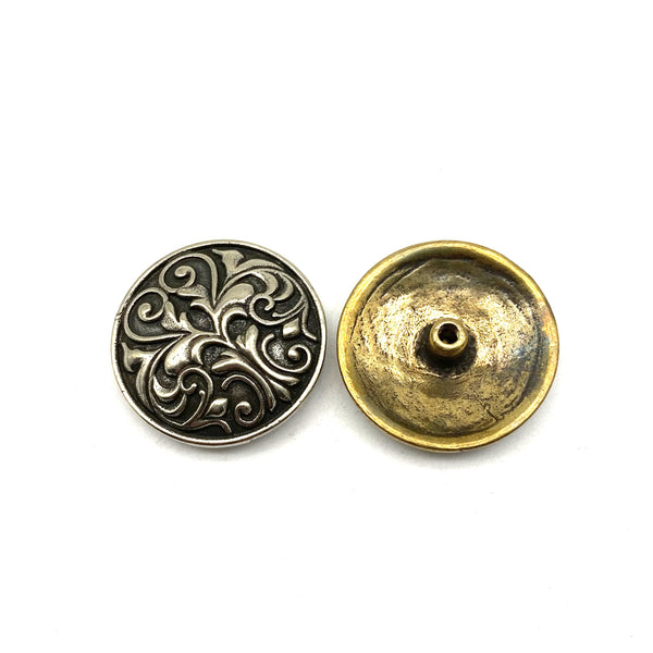 Copper Concho Screw Back Leather Goods Decoration