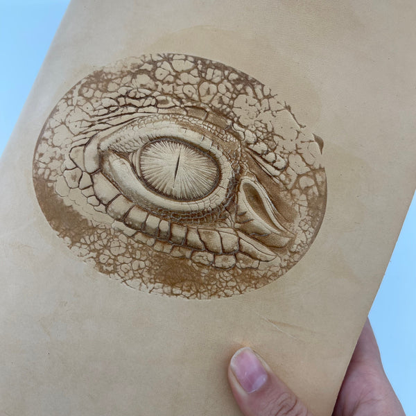 Artisan Leather Journal – All-Seeing Eye, Refillable A5 Notebook