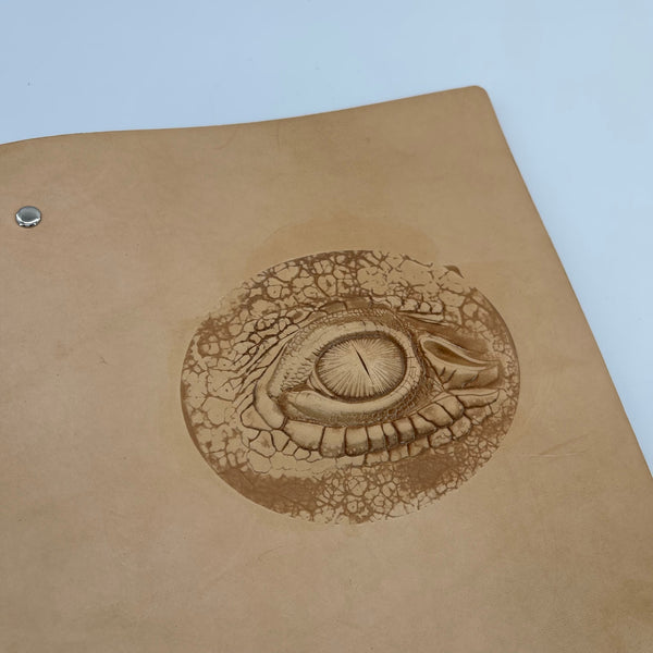 Artisan Leather Journal – All-Seeing Eye, Refillable A5 Notebook