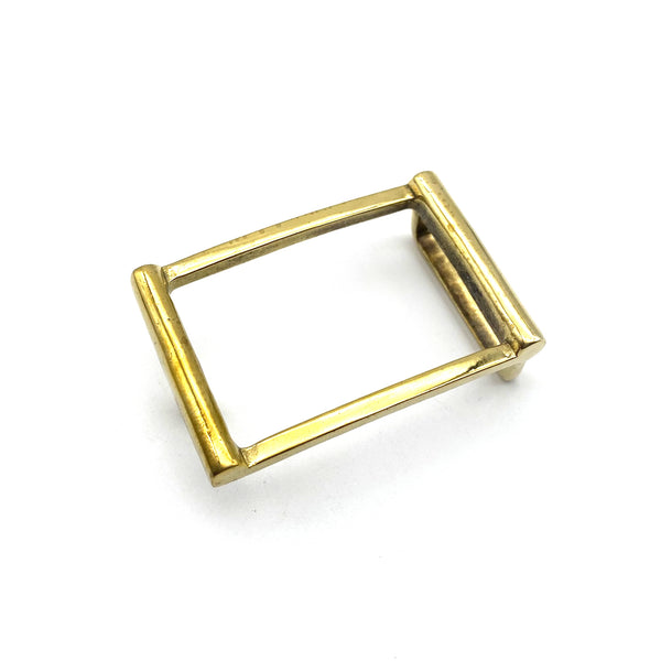 Hollow Copper Buckle Stylish Leather Belt Buckle 34.8mm