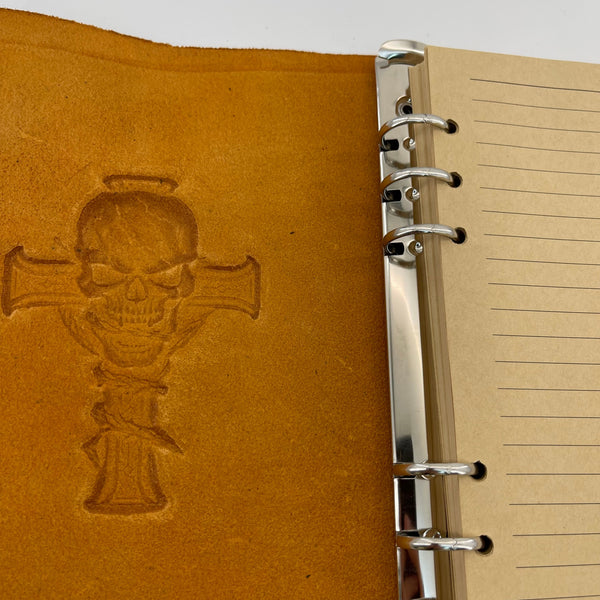 Outcast Philosopher Skull Cross Journal-Document Your Unique Journey