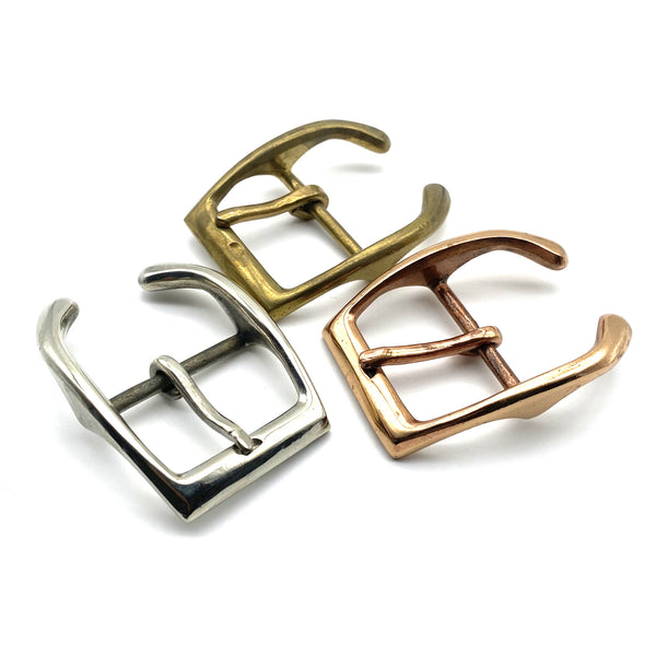 38mm Copper Leather Belt Buckle,Un-Coated Brass/Silver/Red Copper Buckle