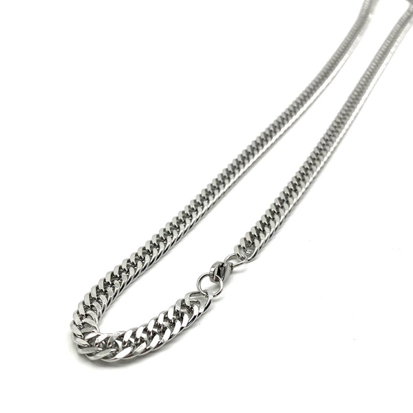 Curb chain Stainless Necklace Anti-Allergy Curb Chain 45/55cm