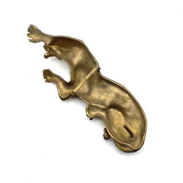 Costume Props Belt Buckle,Brass Buckle,Leopard Buckle