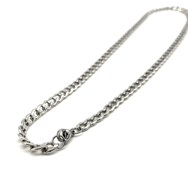 Men Women Classic Stainless Necklace Anti-Allergy Figaro Chain 45/55cm
