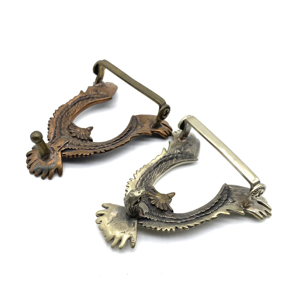 Goros Eagle Buckle Leather Belt Buckle Bag Fastener Closure