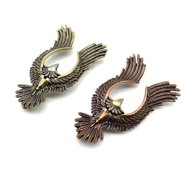 Goros Eagle Buckle Leather Belt Buckle Bag Fastener Closure