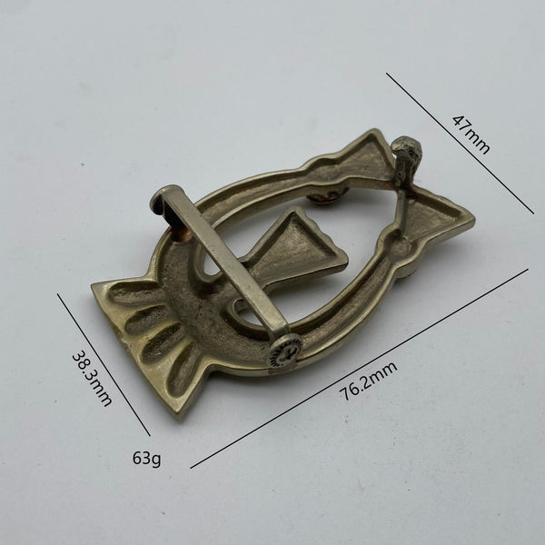 Uterus Nickel Silver Buckle Japan Style,Leather Strap Fastener Buckle