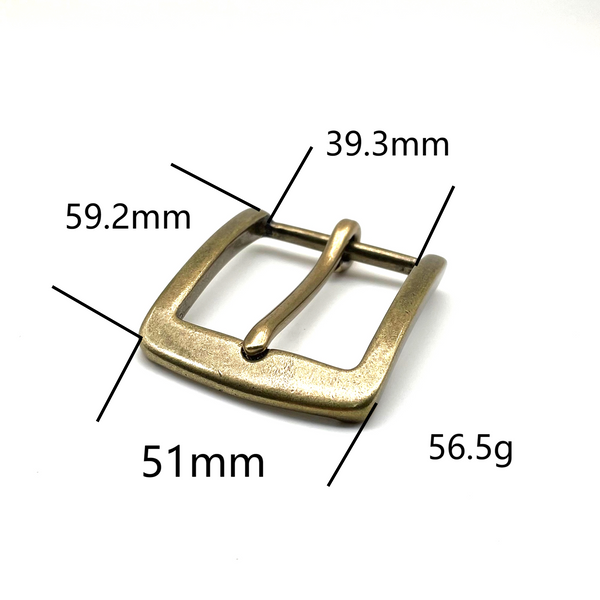 1.5'' Solid Bronze Buckle Western Buckle For Leather Belts