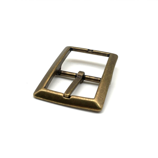 1.5'' Bronze Pin Buckle Solid Brass Western Leather Belt Buckle Fastener