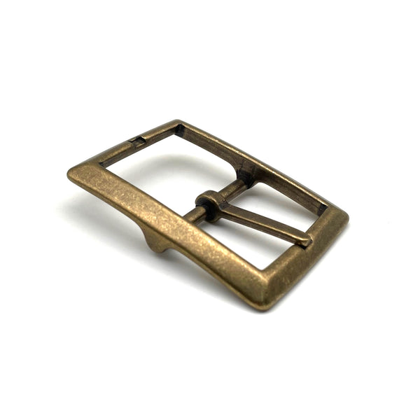 1.5'' Bronze Pin Buckle Solid Brass Western Leather Belt Buckle Fastener