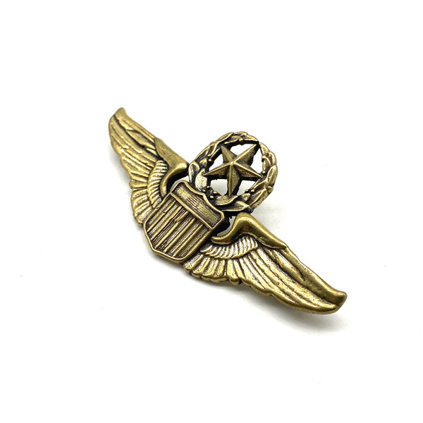 US Senior Pilot Wings Concho,US Air Force Badge Concho Screw Rivets Back,Leather Embellishment Hardwares