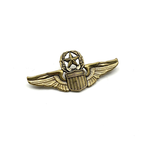 US Senior Pilot Wings Concho,US Air Force Badge Concho Screw Rivets Back,Leather Embellishment Hardwares
