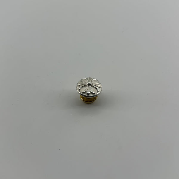 Sterling Silver Cross Button For Denim Jeans,Fabric Hats Decorative Buttons,Screw Back