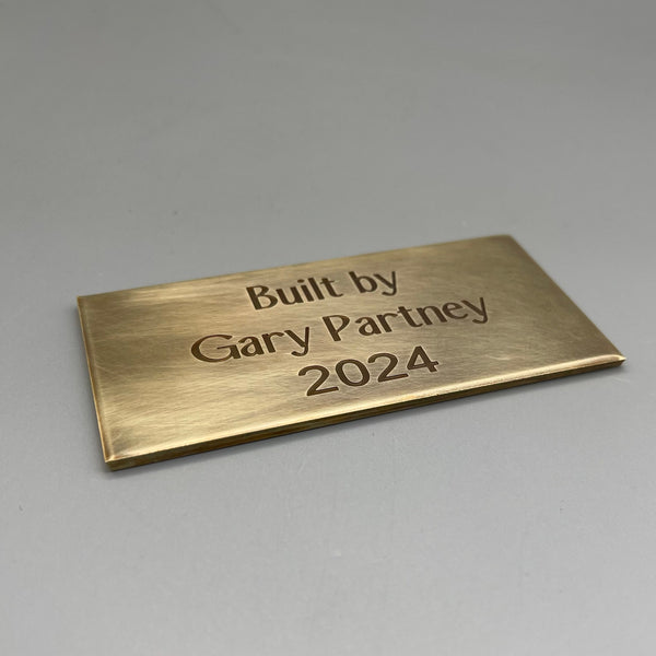 Customized personalized handmade nameplates, retro office home small door plates