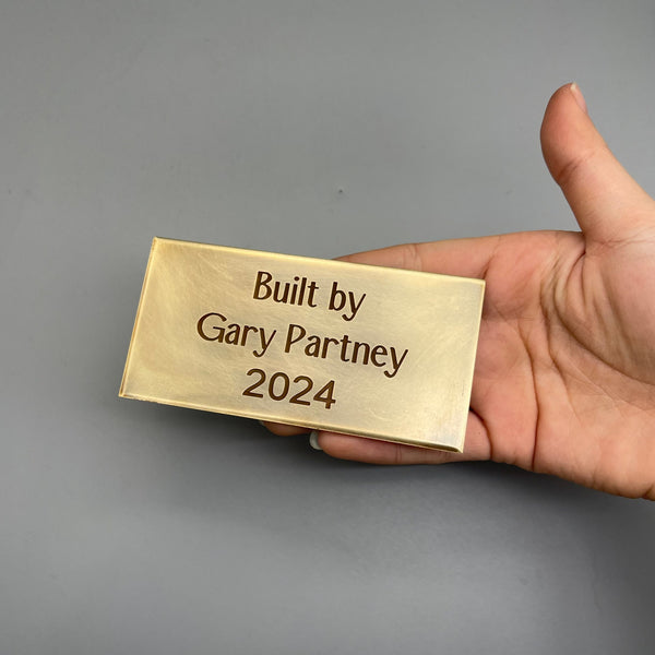 Customized personalized handmade nameplates, retro office home small door plates