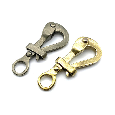 Pelican Clip Buckle Solid Copper Belt Buckle