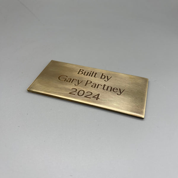 Customized personalized handmade nameplates, retro office home small door plates