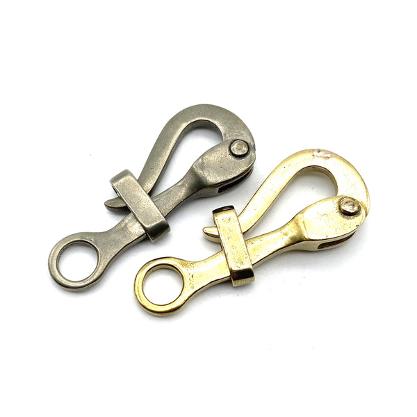 Pelican Clip Buckle Solid Copper Belt Buckle