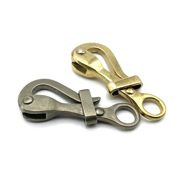 Pelican Clip Buckle Solid Copper Belt Buckle