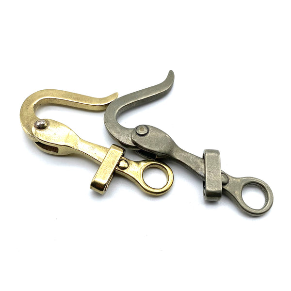Pelican Clip Buckle Solid Copper Belt Buckle