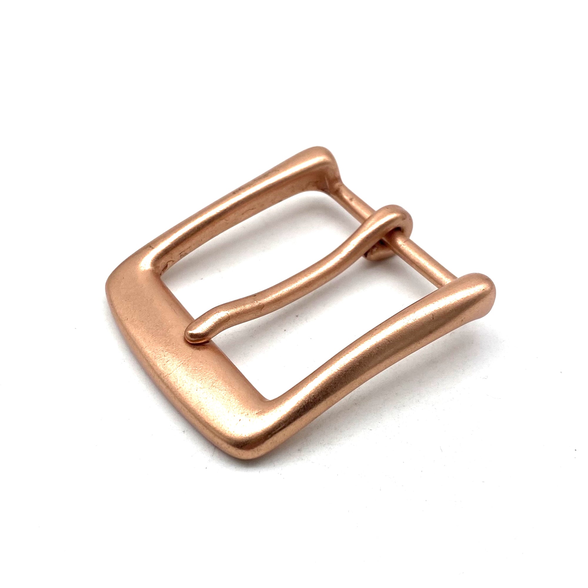 Red Copper Buckle Leather Strap Fasten Buckle