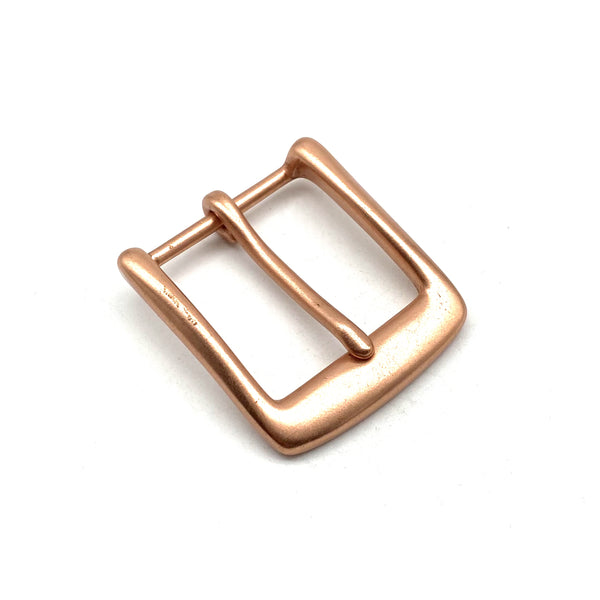 Red Copper Buckle Leather Strap Fasten Buckle
