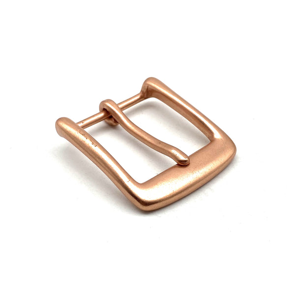 Red Copper Buckle Leather Strap Fasten Buckle