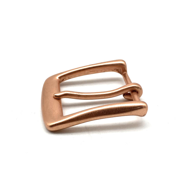 Red Copper Buckle Leather Strap Fasten Buckle