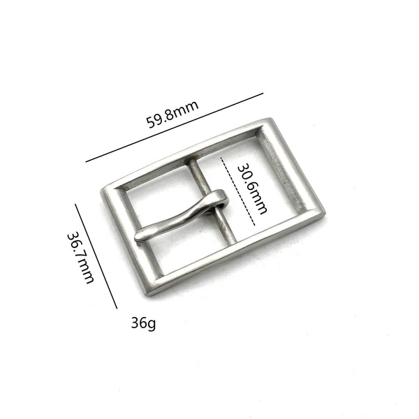 30mm Women Leather Belt Buckle Slim Belt Fasten Buckle