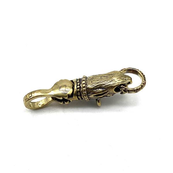 Brass Rhinoceros Connect Linker Keychain Accessories