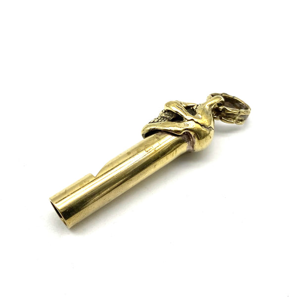 Brass Whistle Skull Whistle Outdoor Survive Whistle