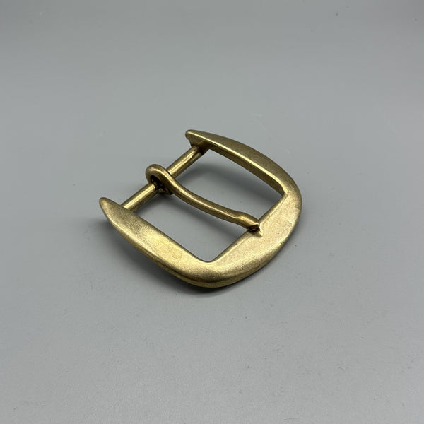 45mm Brass Buckle Un-Coated Buckle Leather Belt D Shape Gold Buckles