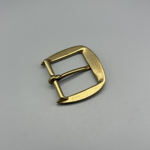 45mm Brass Buckle Un-Coated Buckle Leather Belt D Shape Gold Buckles
