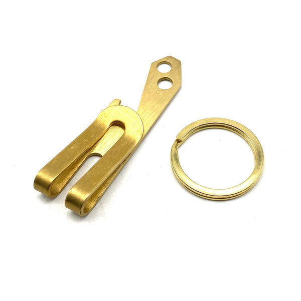 Bottle Opener Brass Money Clip Keychain Manager Gifts