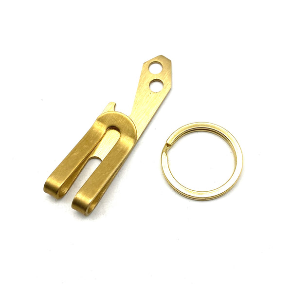 Bottle Opener Brass Money Clip Keychain Manager Gifts