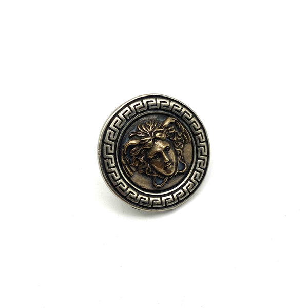 Bolo Concho Button Brass Leather Hardwares