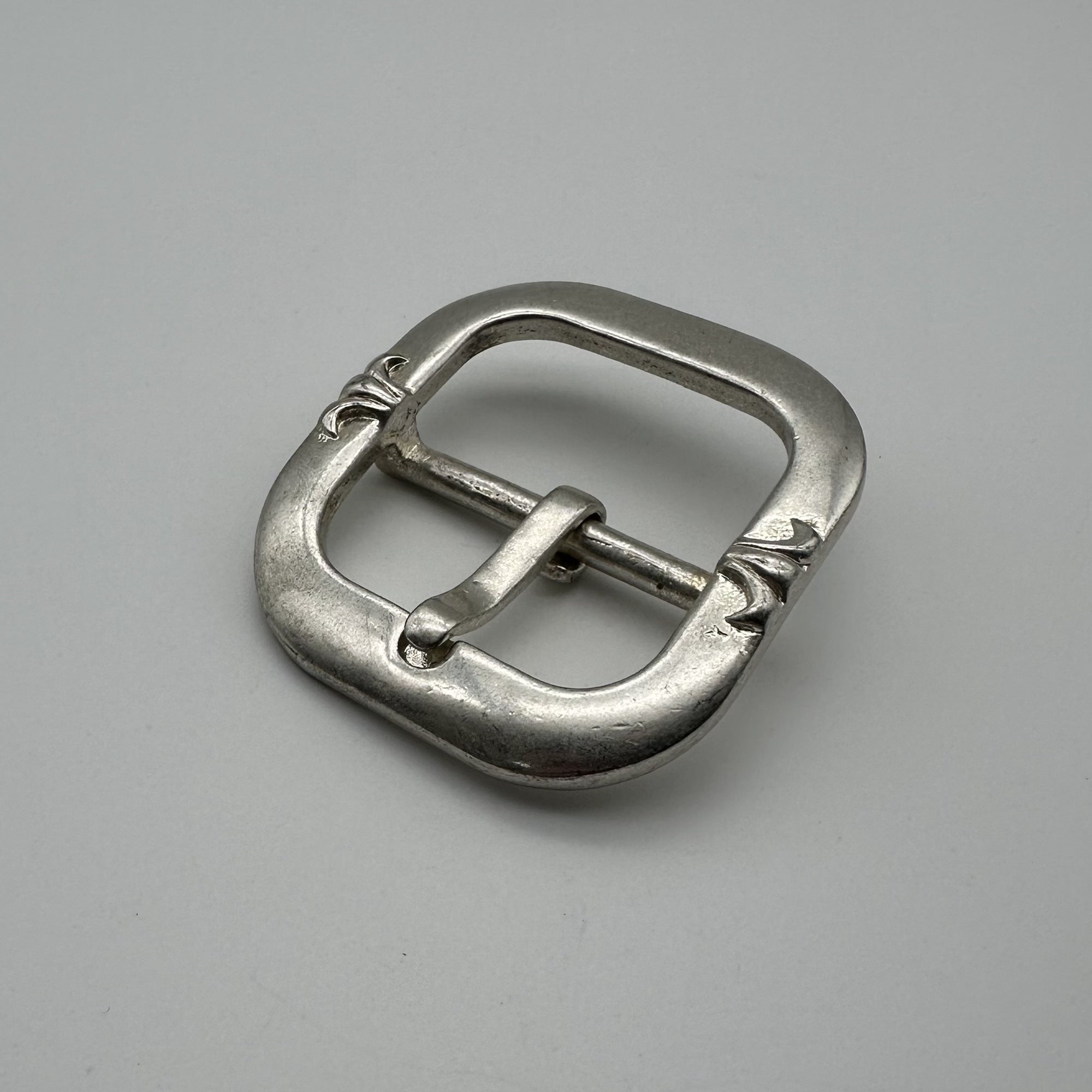 Solid Steriling Silver Buckle Men Leather Belt Craft Buckle Handmade 925 Silver Buckle