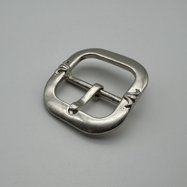 Solid Steriling Silver Buckle Men Leather Belt Craft Buckle Handmade 925 Silver Buckle