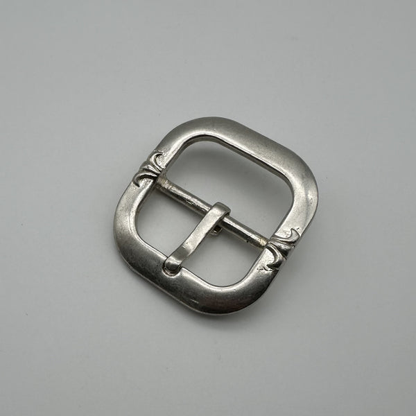 Solid Steriling Silver Buckle Men Leather Belt Craft Buckle Handmade 925 Silver Buckle