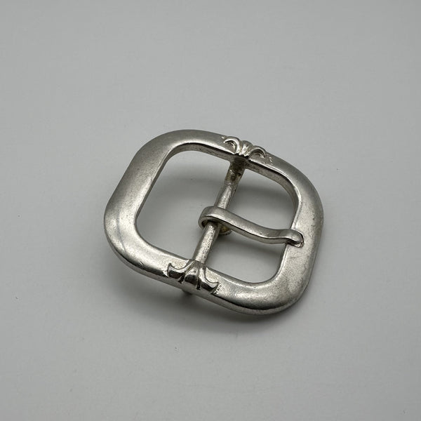 Solid Steriling Silver Buckle Men Leather Belt Craft Buckle Handmade 925 Silver Buckle