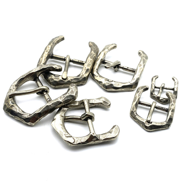 Nickel Silver Buckle Copper Buckle Leather Belt Fasten Buckles 17/25/30/36/38mm