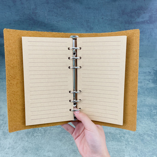 A6 Detachable Business Meeting Minutes,American vintage notebook,Simple strategy handbook