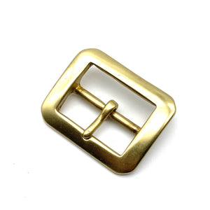 44mm Brass Buckle Western Leather Belt Buckle Men Large Belts Fastener