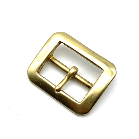 44mm Brass Buckle Western Leather Belt Buckle Men Large Belts Fastener