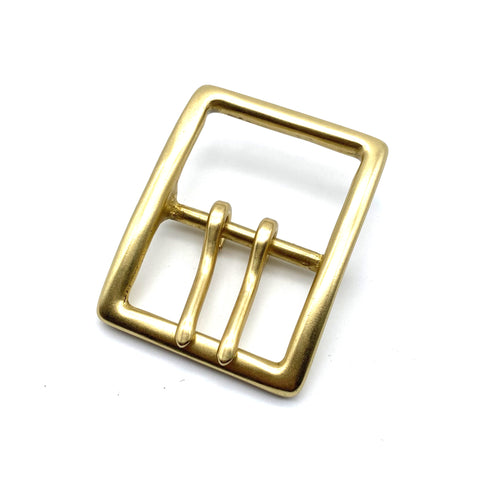 45mm Brass Double Prong Buckle,Brass Pin Buckle Large Belt Buckle Leather Hardwares