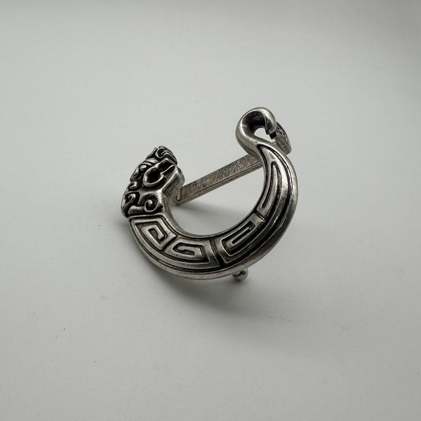 Dragon Buckle Sterling Silver Leather Belt Buckle Rapper&Musician&Artist Buckle