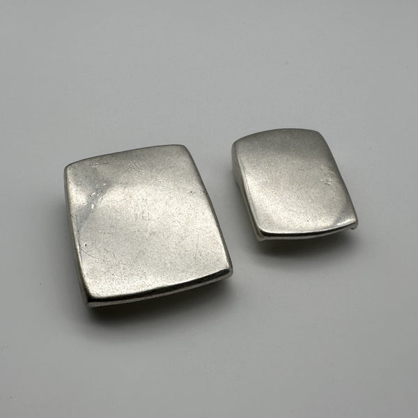 30/39mm Solid Steriling Silver Buckle Men Leather Belt Craft Buckle Handmade 925 Silver Buckle