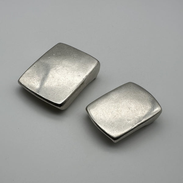30/39mm Solid Steriling Silver Buckle Men Leather Belt Craft Buckle Handmade 925 Silver Buckle